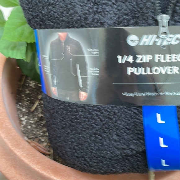 HI-TEC 1/4 Zip Fleece Pullover Mens Jacket - Picture 5 of 8